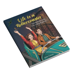 LIfe is a rollercoaster new book mockup