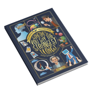 Sometimes you say the strangest things book by john eaton mockup